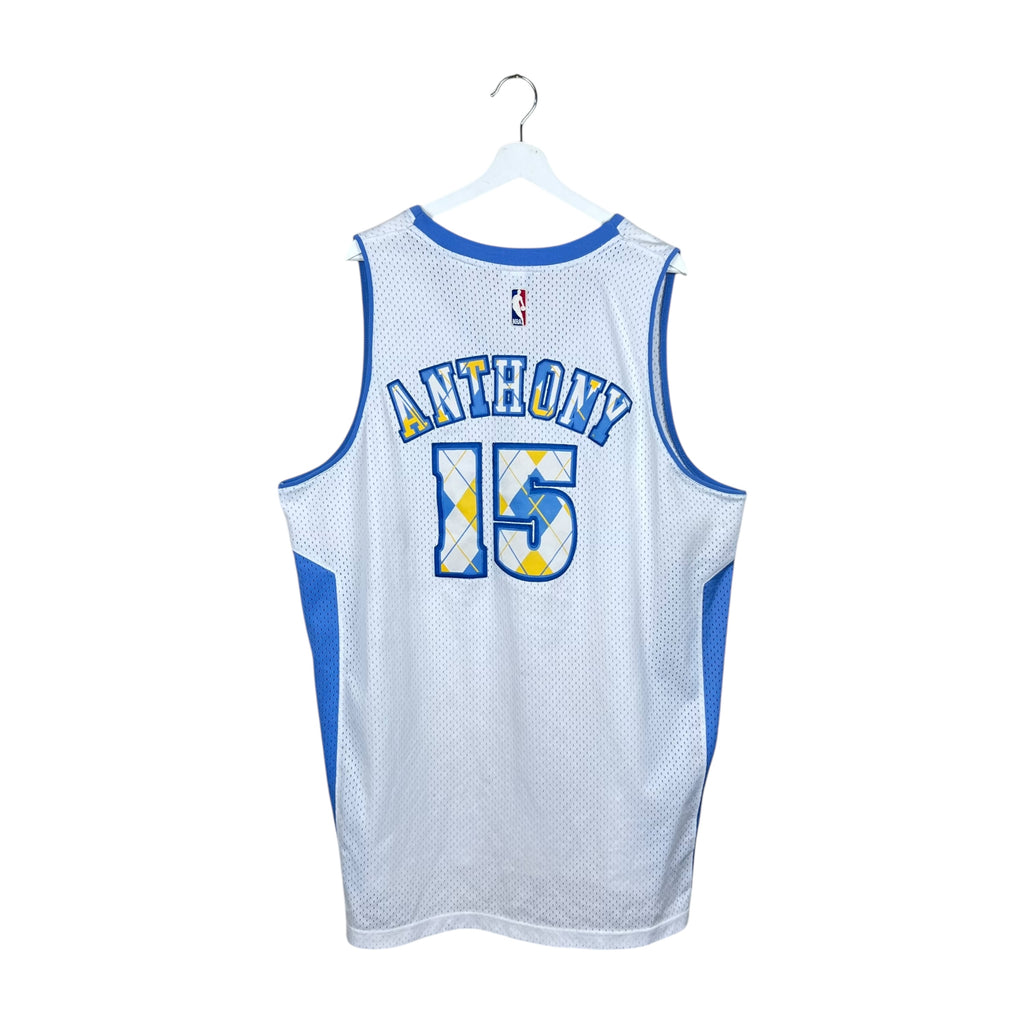 2009 Reebok Denver Nuggets Carmelo Anthony Home Plaid Jersey