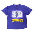Vintage Nutmeg NBA Los Angeles Lakers Magic Johnson “All New Tricks In 96” Tee Purple