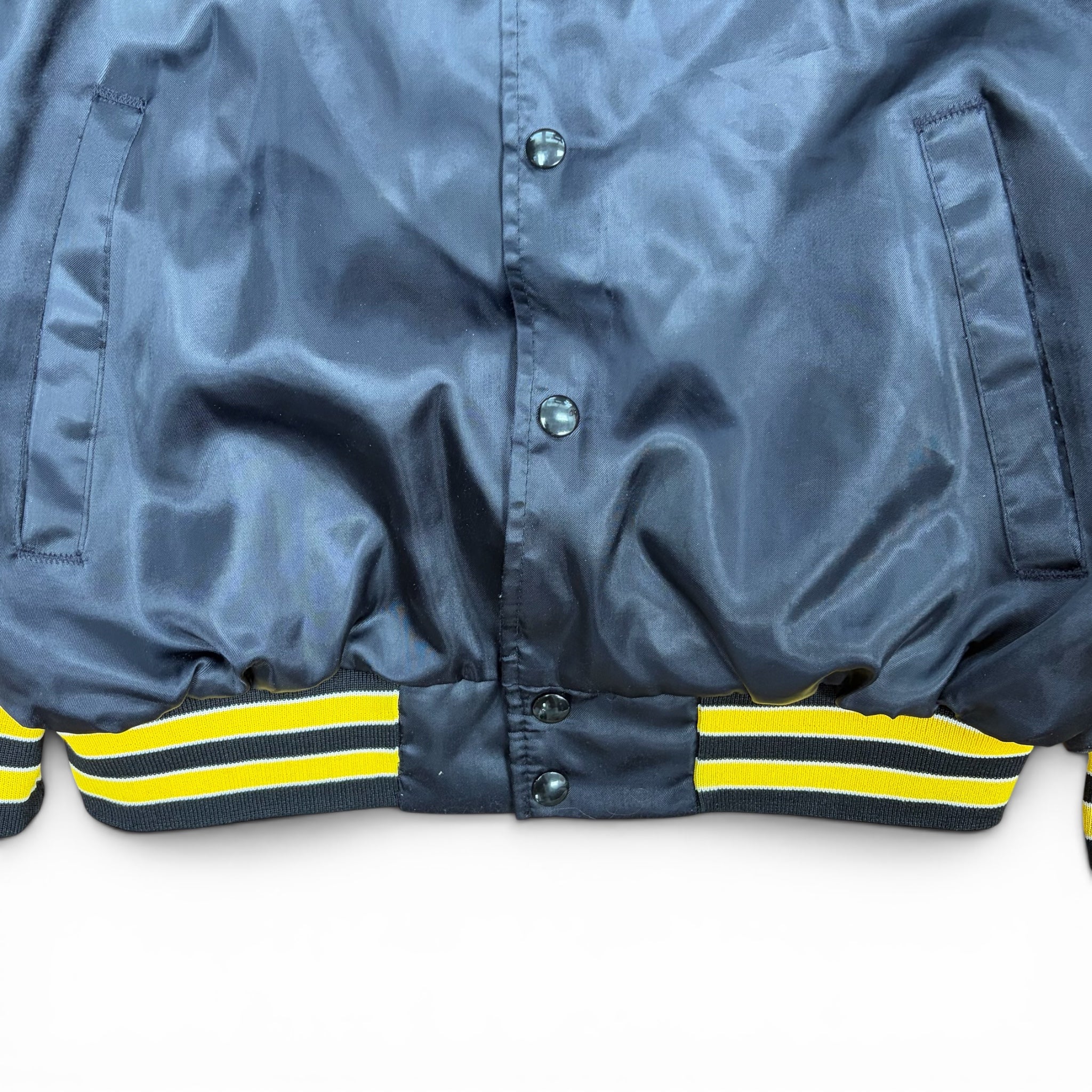 Vintage Swingster MLB Pittsburgh Pirates Logo Satin Bomber Jacket