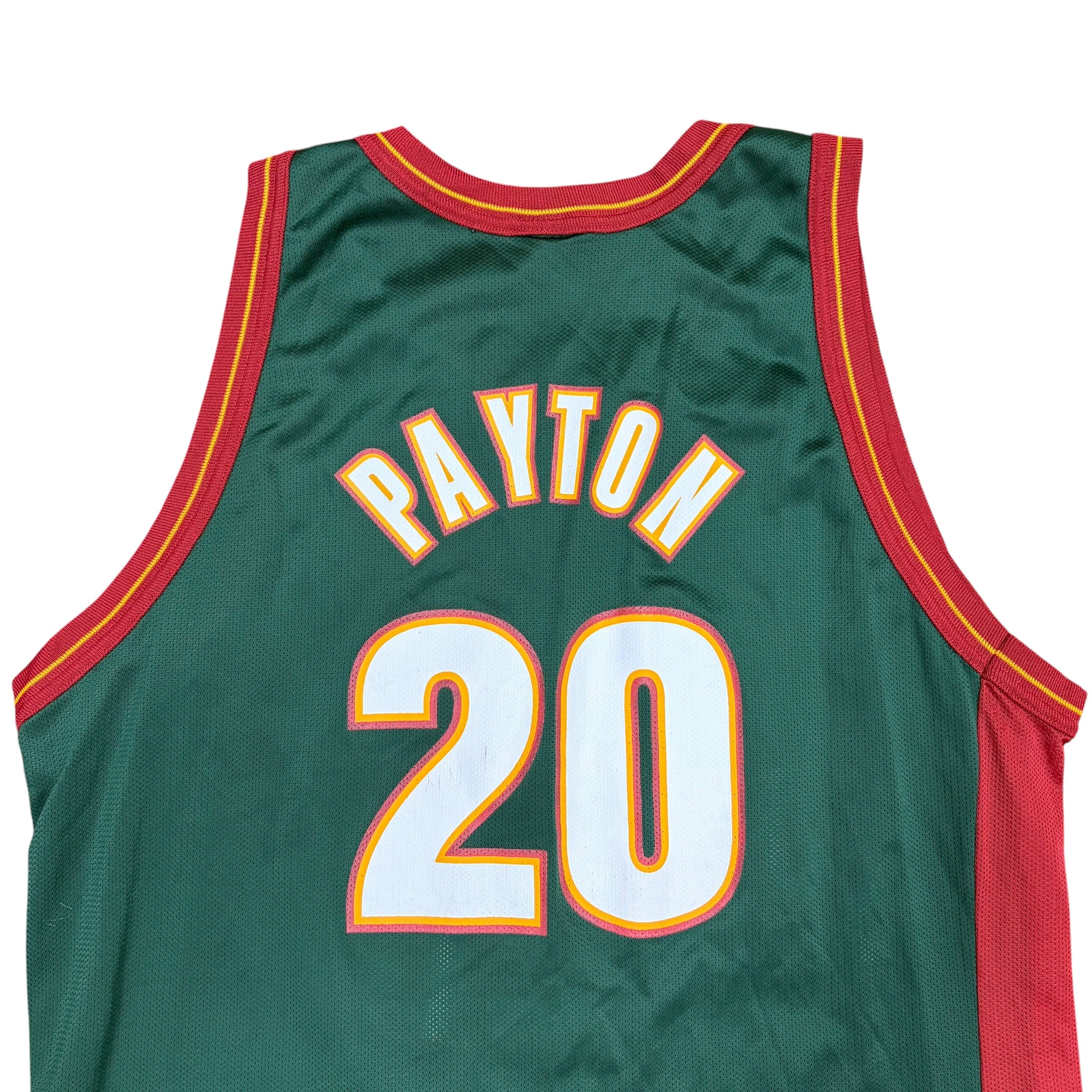 Vintage 90’s Champion NBA Seattle SuperSonics Gary Payton Away Jersey