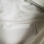 Helmut Lang Box Logo Hoodie White