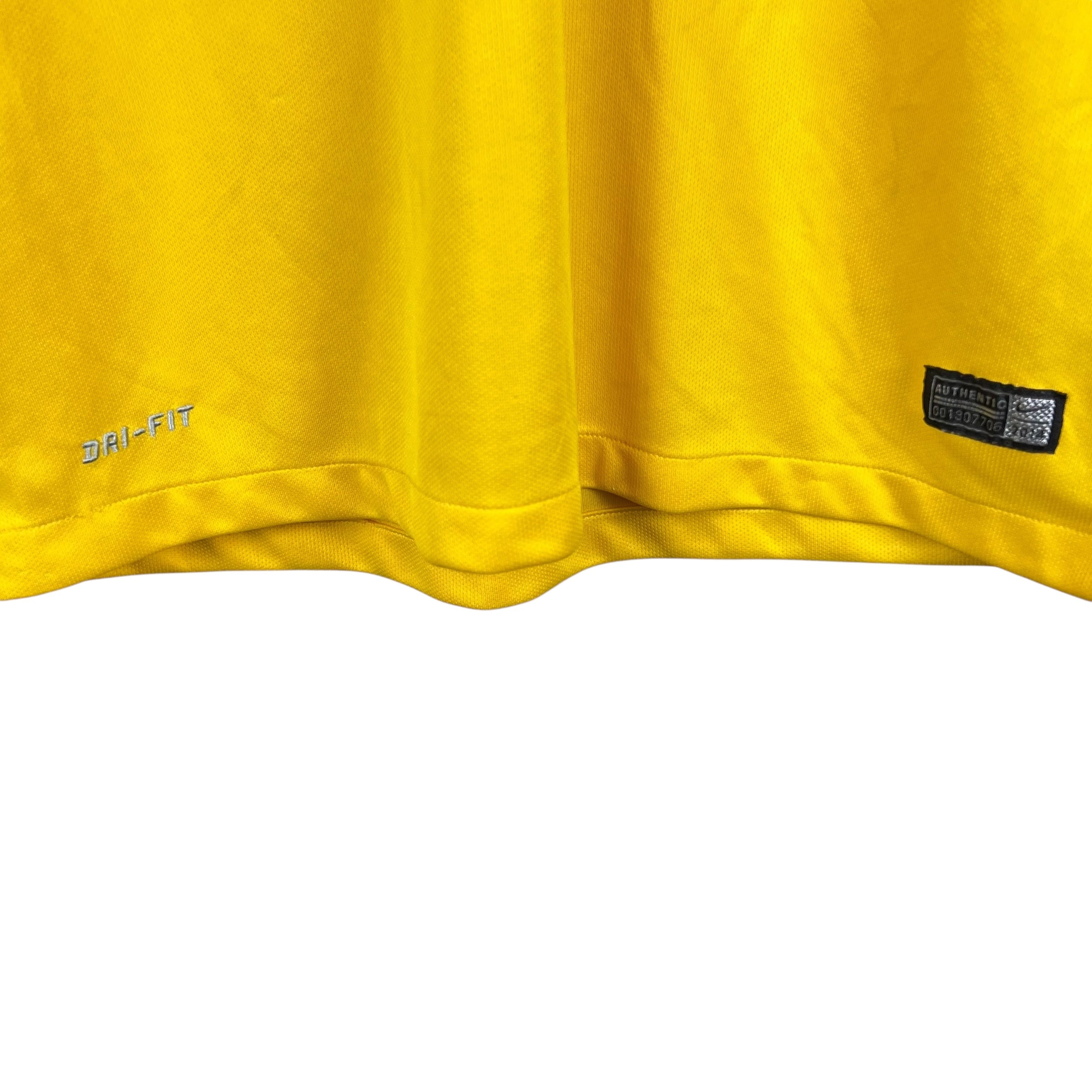 2015 Nike Brasil Blank Home Jersey