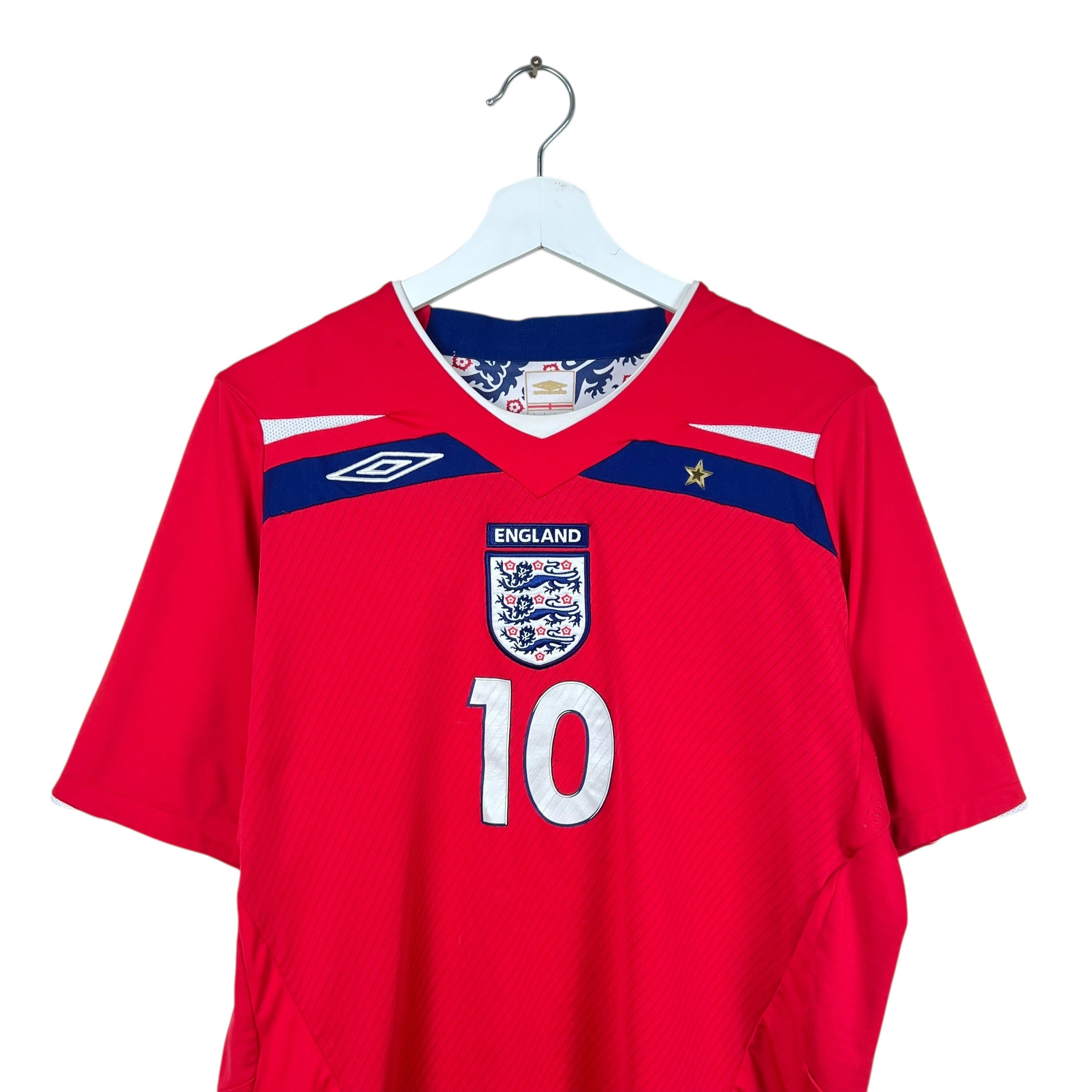 2010 Umbro England Michael Owen Away Jersey