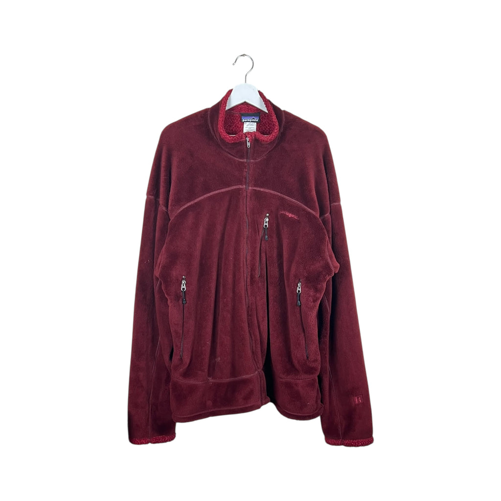 Vintage Patagonia R4 Fleece Jacket Maroon