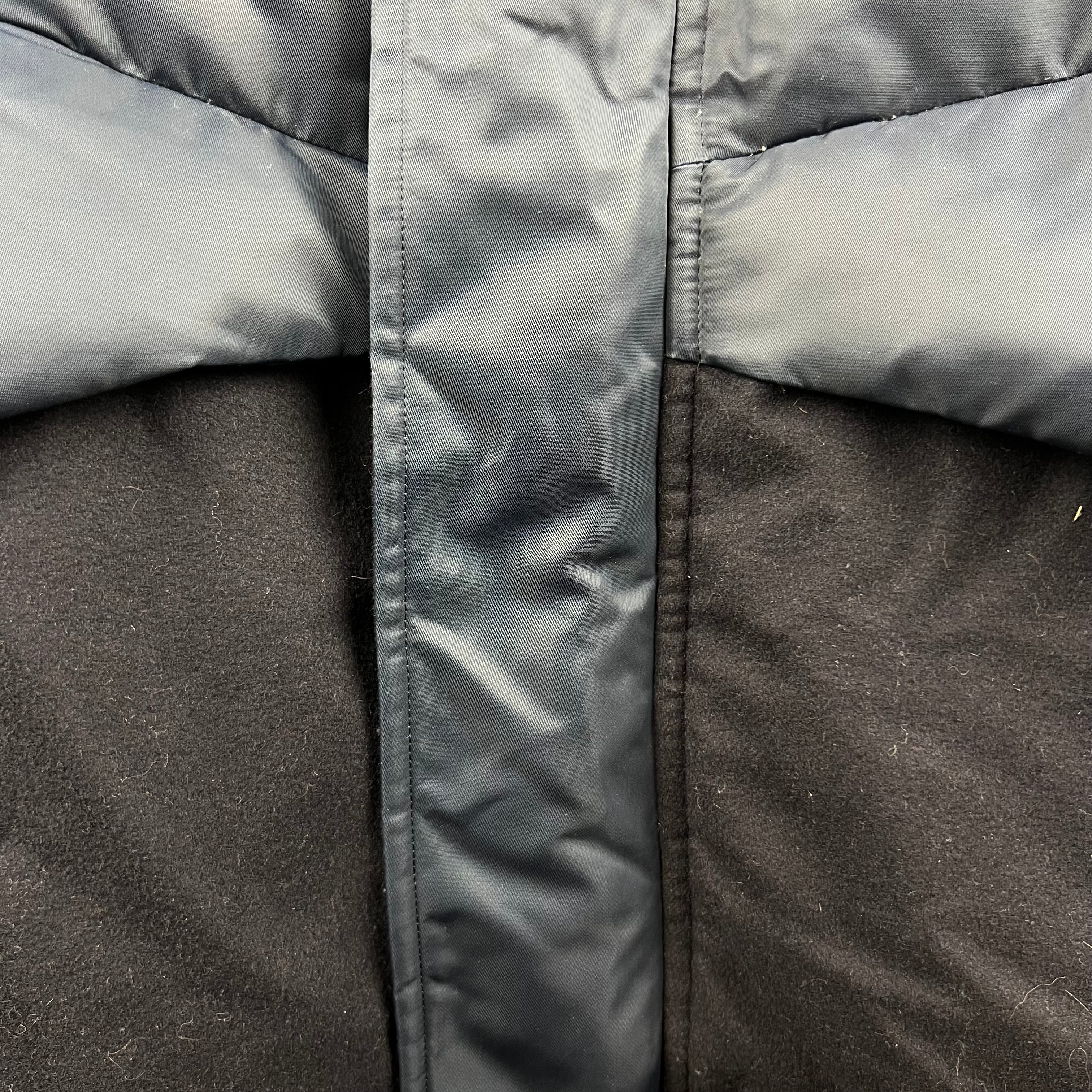 Jil Sander x Uniqlo Hybrid Down Oversized Hooded Jacket Navy Blue