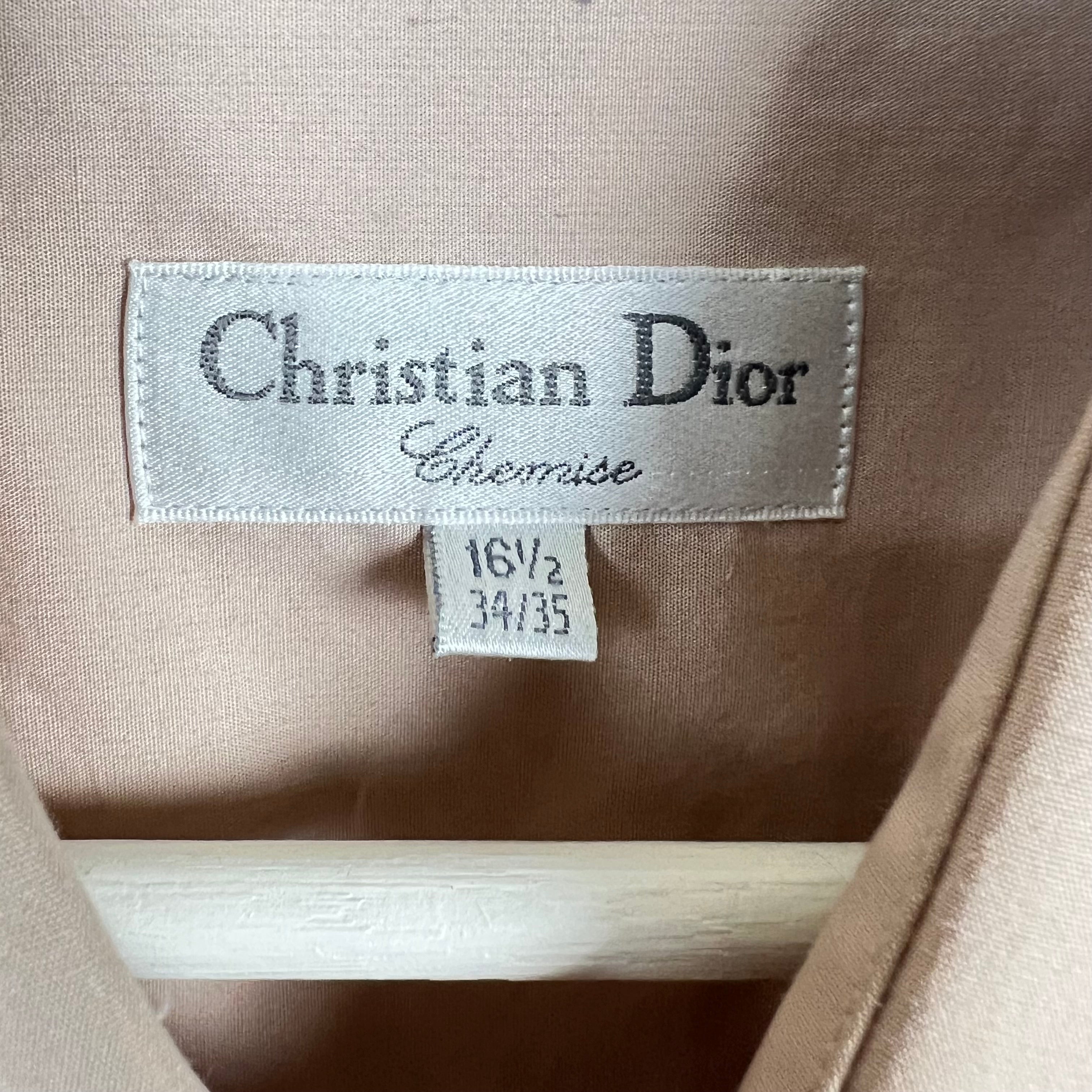 Christian Dior Dress Shirt Salmon