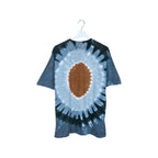 Vintage Liquid Blue Atlanta Falcons Tye Die Logo Tee