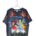 1991 Metallica Master of Puppets Album AOP Tee Black