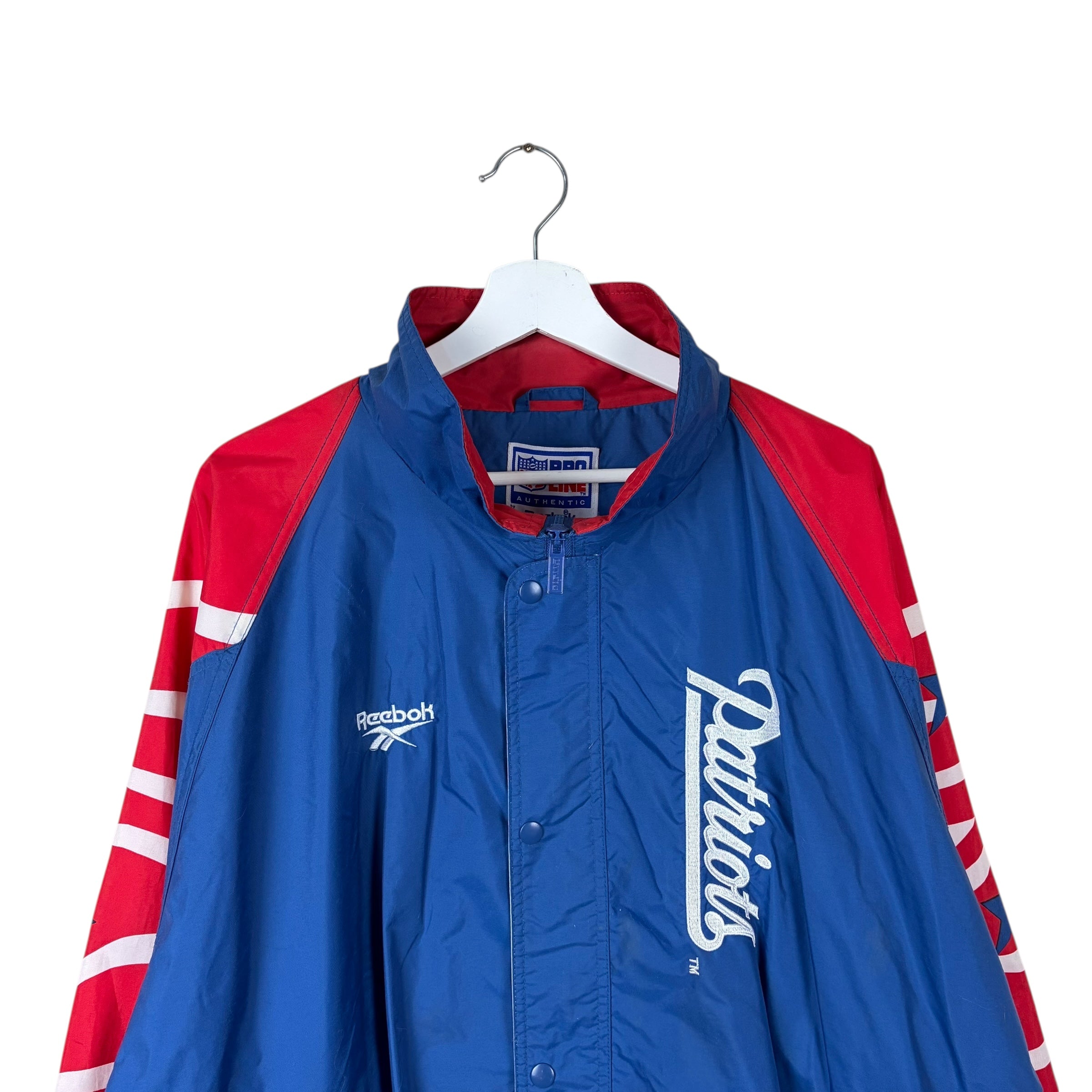 Vintage Reebok Pro Line NFL New England Patriots Windbreaker