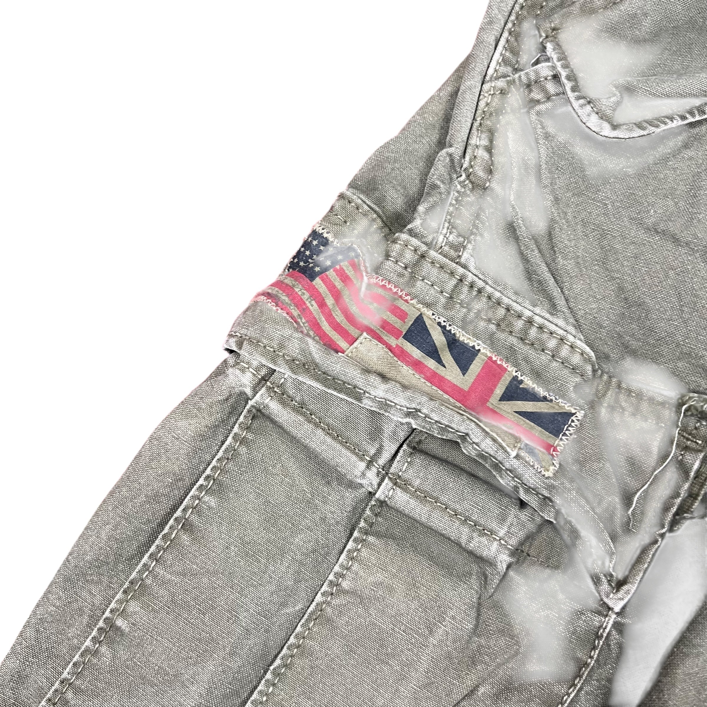 Denim & Supply By Ralph Lauren Flag Cargo Pants Faded Olive