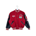 Vintage Roots Athletics Kids Olympics Leather Jacket