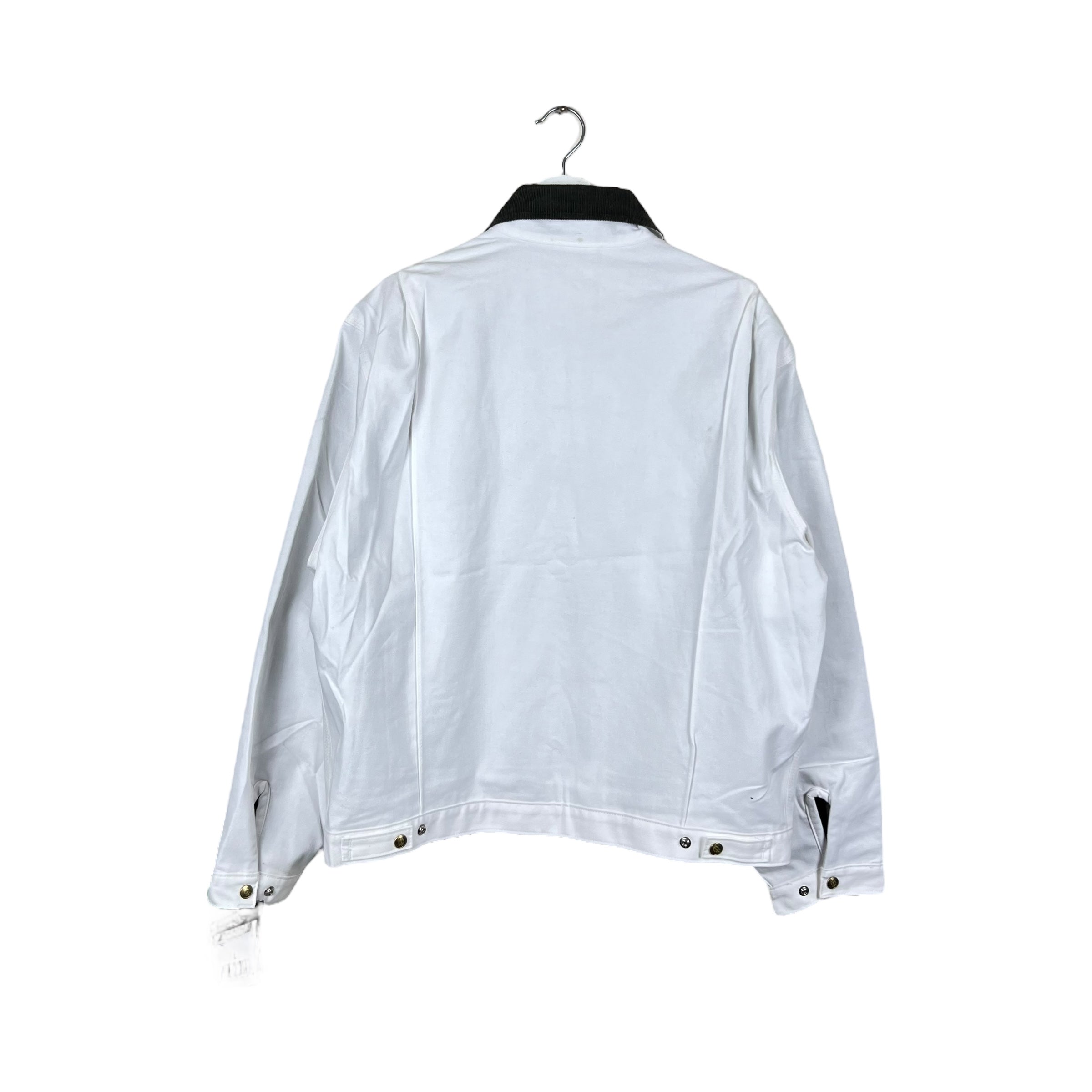 Vintage Dickies Painters Flannel Lined Jacket White