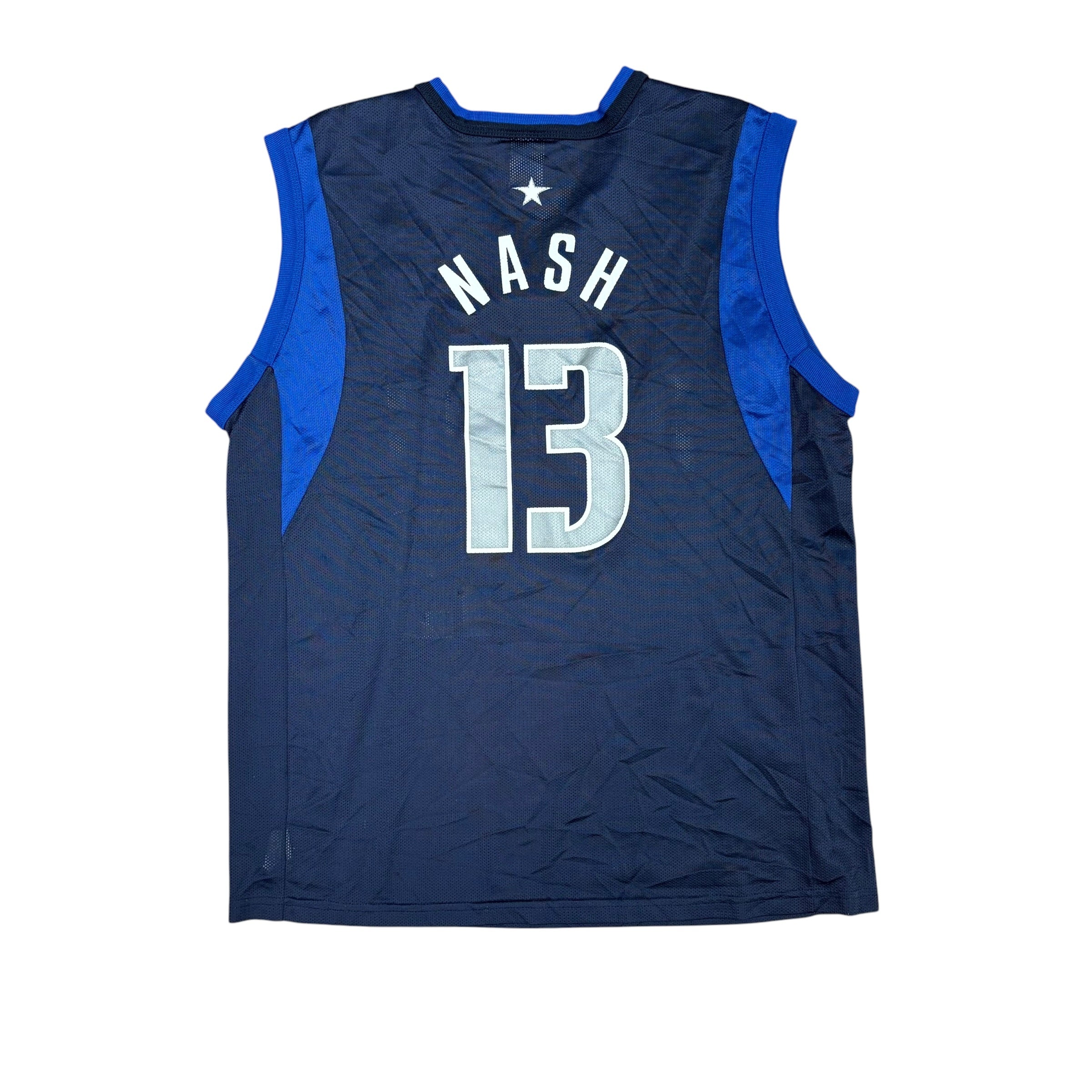 Vintage Champion NBA Dallas Mavericks Steve Nash Away Jersey