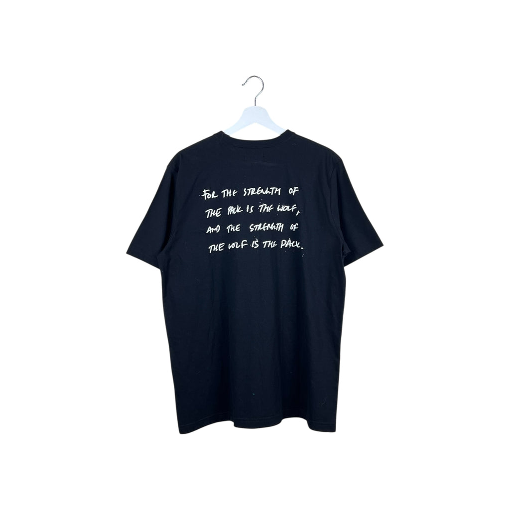 Raised By Wolves Strength Tee Black