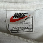 90’s Nike Basketball Arch Spellout Tee White