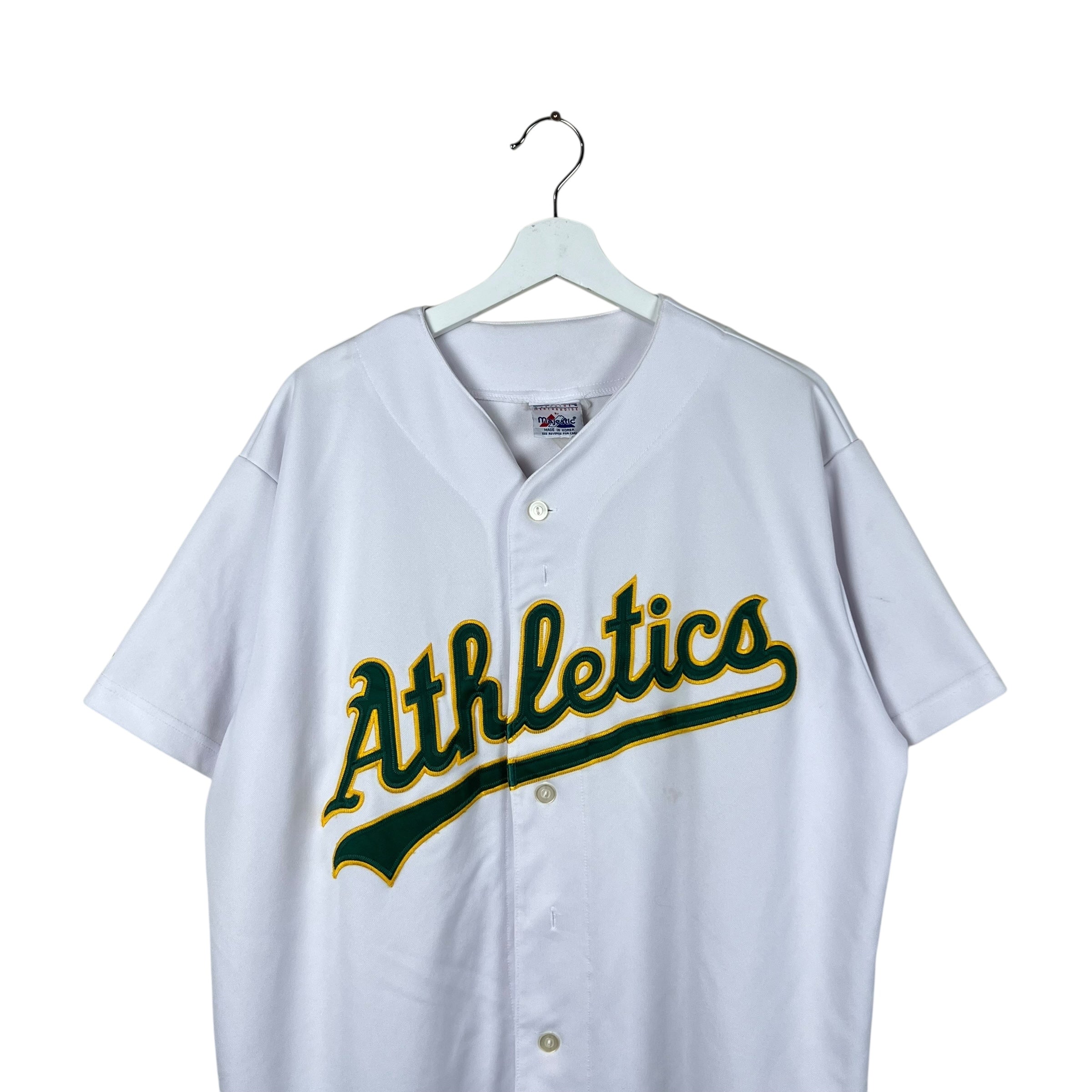 Vintage Majestic MLB Oakland Athletics Blank Home Jersey
