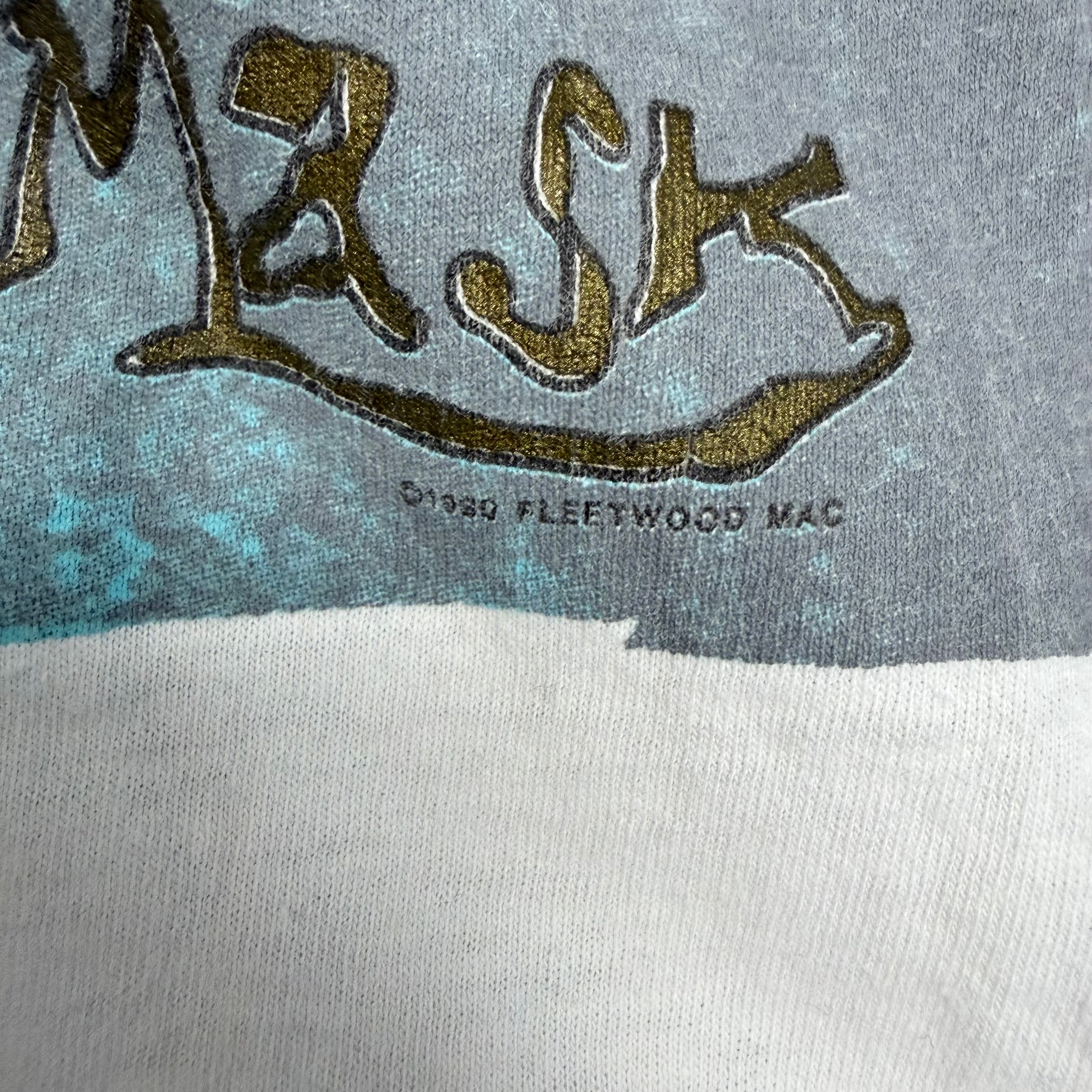 1990 Fleetwood Mac “Behind The Mask” Tour Tee White