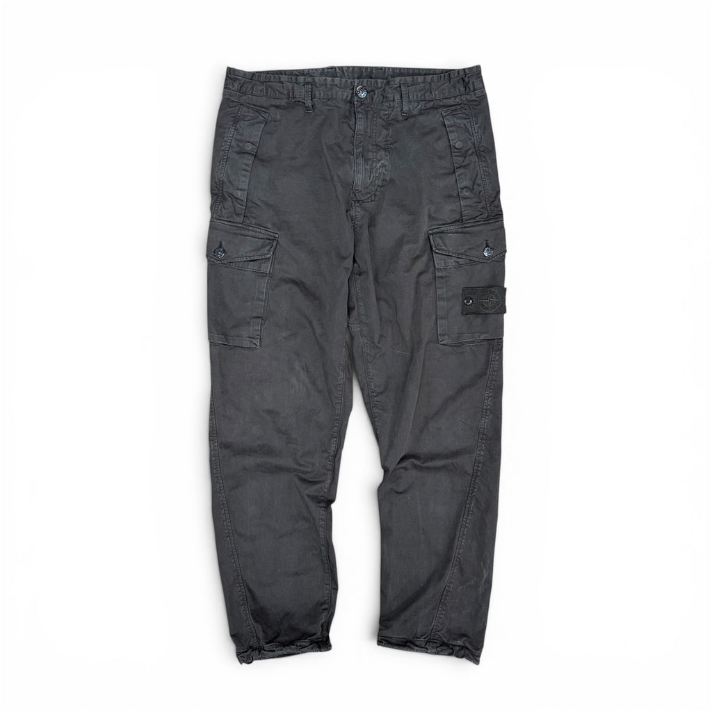 Stone Island Ghost Piece Cargo Pants Chocolate