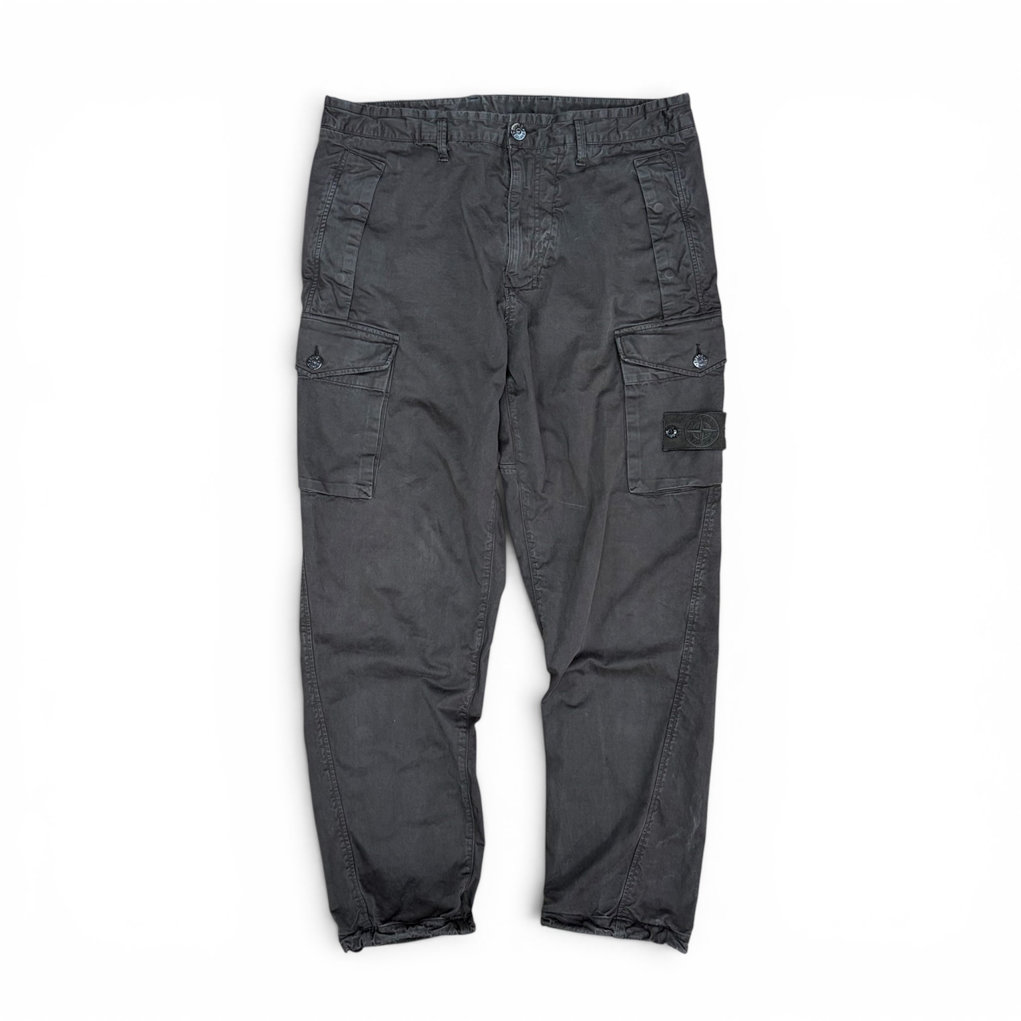 Stone Island Ghost Piece Cargo Pants Chocolate
