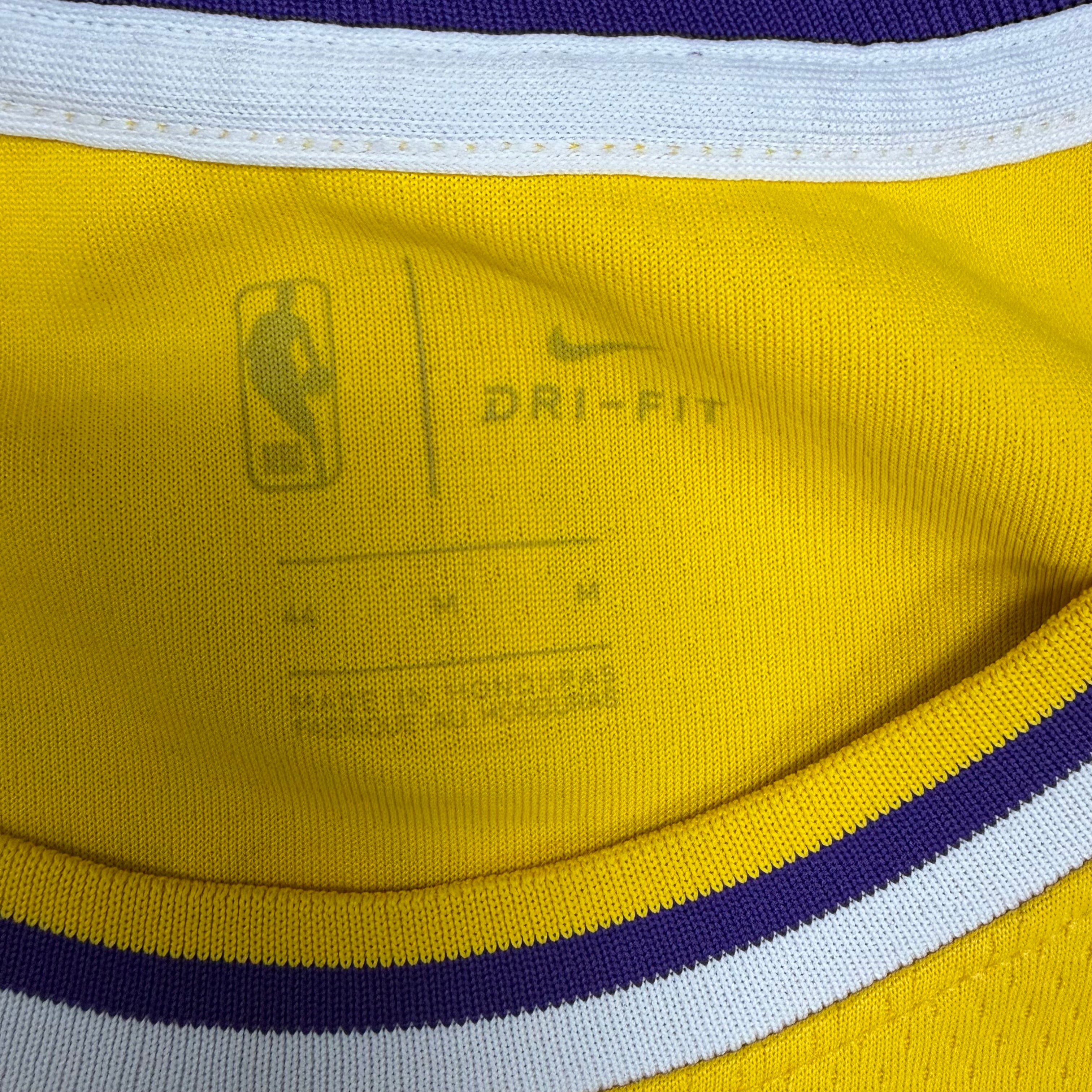 Vintage Nike NBA Los Angeles Lakers LeBron James Away Jersey