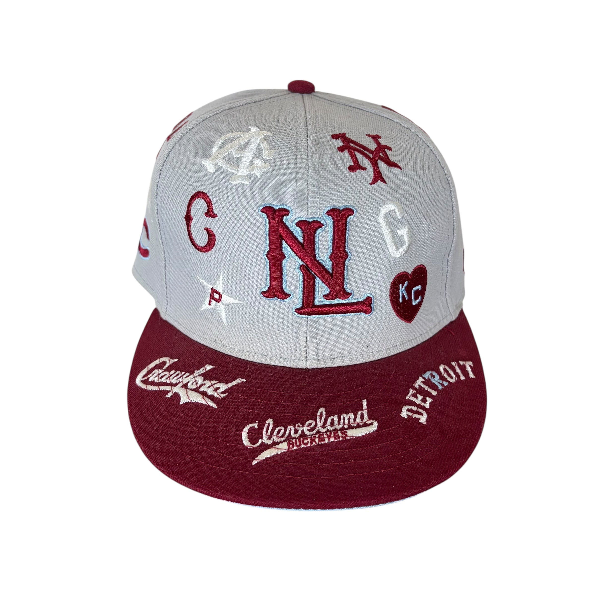 Vintage American Needle Negro League Embroidered Fitted Hat