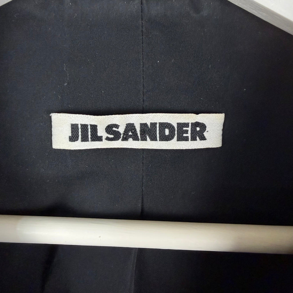 Jil Sander Women’s Polyester Trench Coat Black