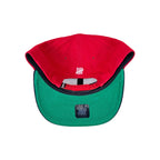 Undefeated Logo Wool SnapBack Red/Navy
