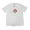 Vintage West Coast Choppers Long Beach CA Red Cross White