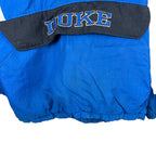 Vintage Duke Blue Devils Kangaroo Pouch Puffer Jacket Blue