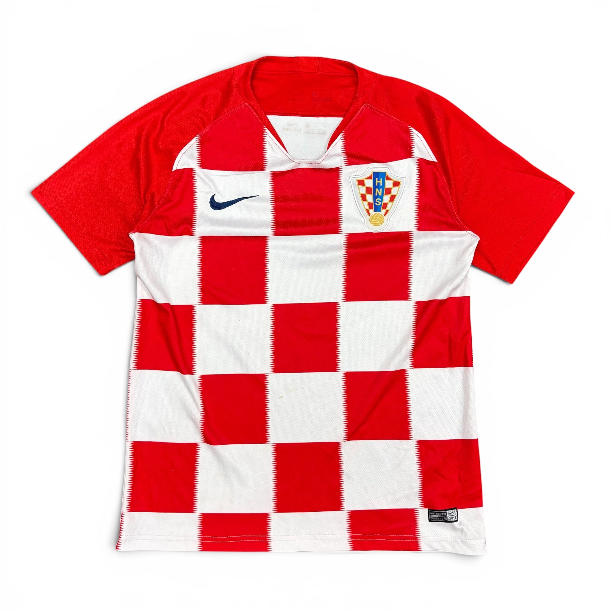 2018 Nike Croatia Blank Home Jersey