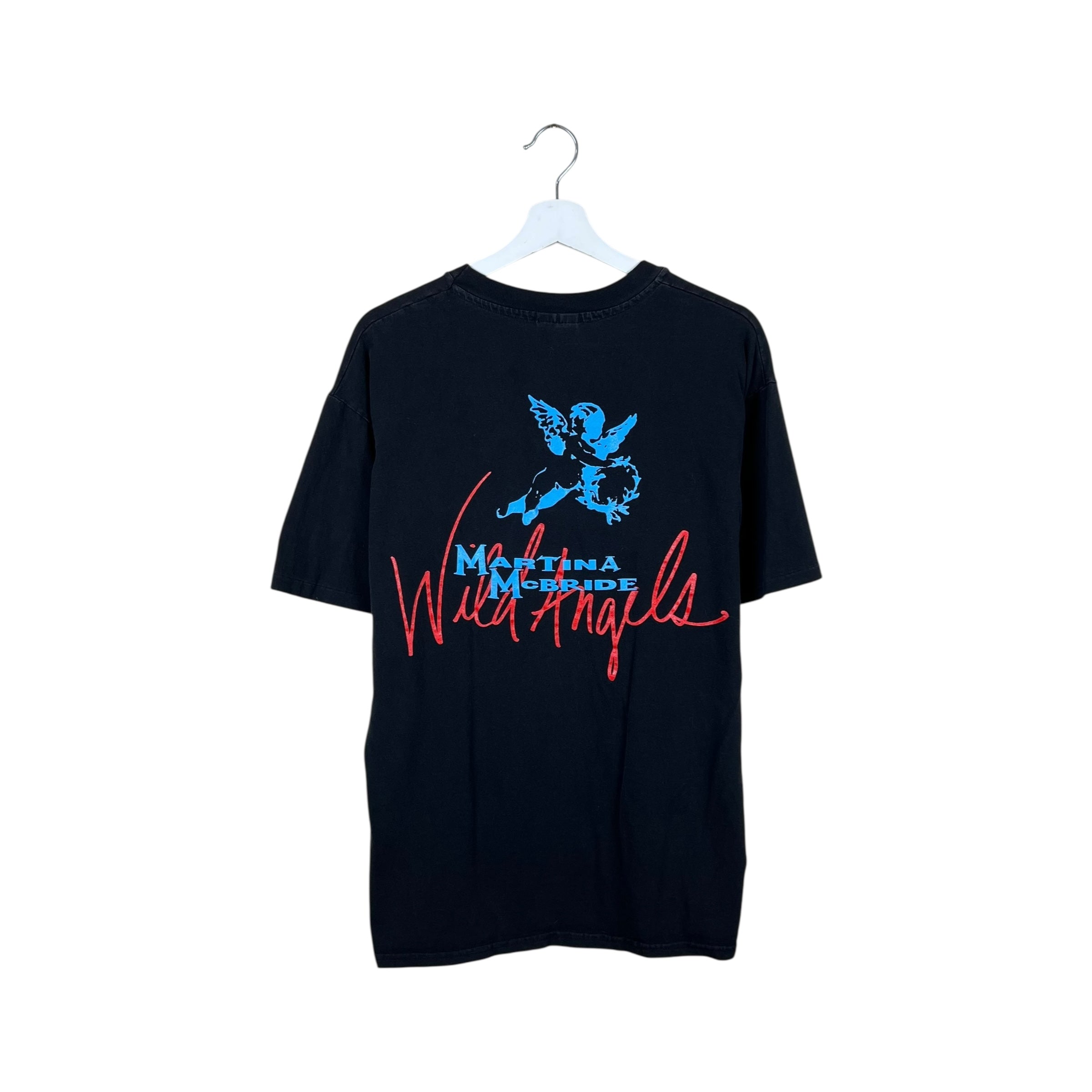 1996 Martina McBride “Wild Angels” Album Promo Tee Black