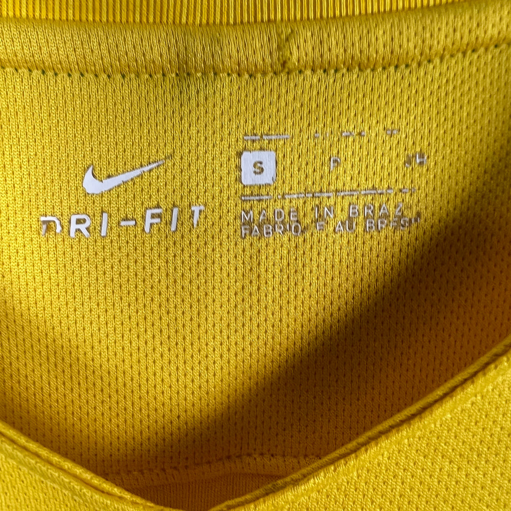 2016 Nike Brazil Blank Home Jersey