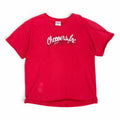 Vintage Choppers Inc. Flaming Logo Tee Red