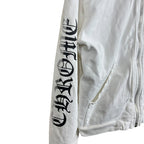 Chrome Hearts Fuck You Zip Up Hoodie White