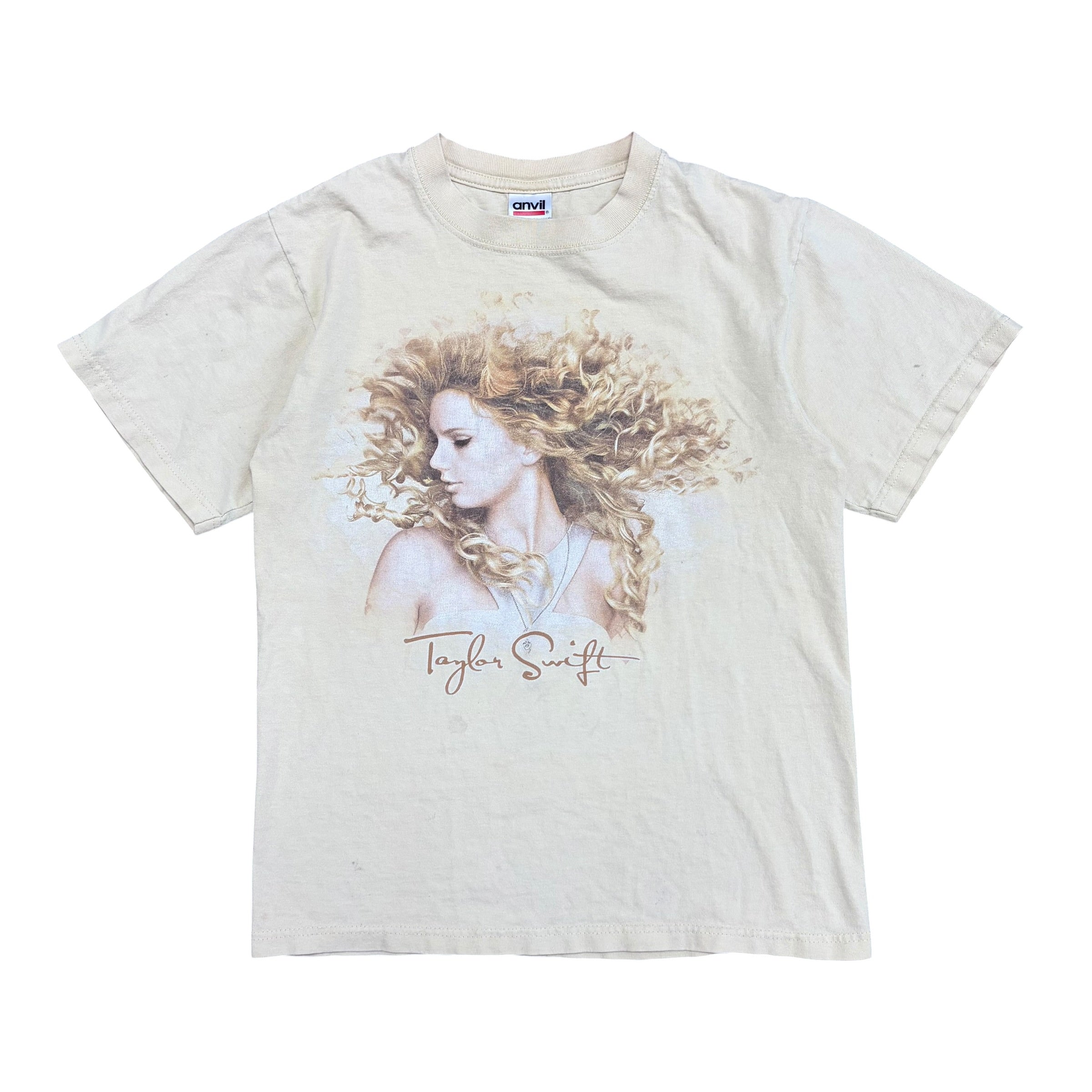 Vintage Taylor Swift “Fearless” Tour Tee Soft Yellow