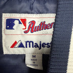 Vintage Majestic MLB New York Yankees Embroidered Satin Bomber Jacket