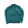 Vintage Adidas Striped Track Jacket Bright Green