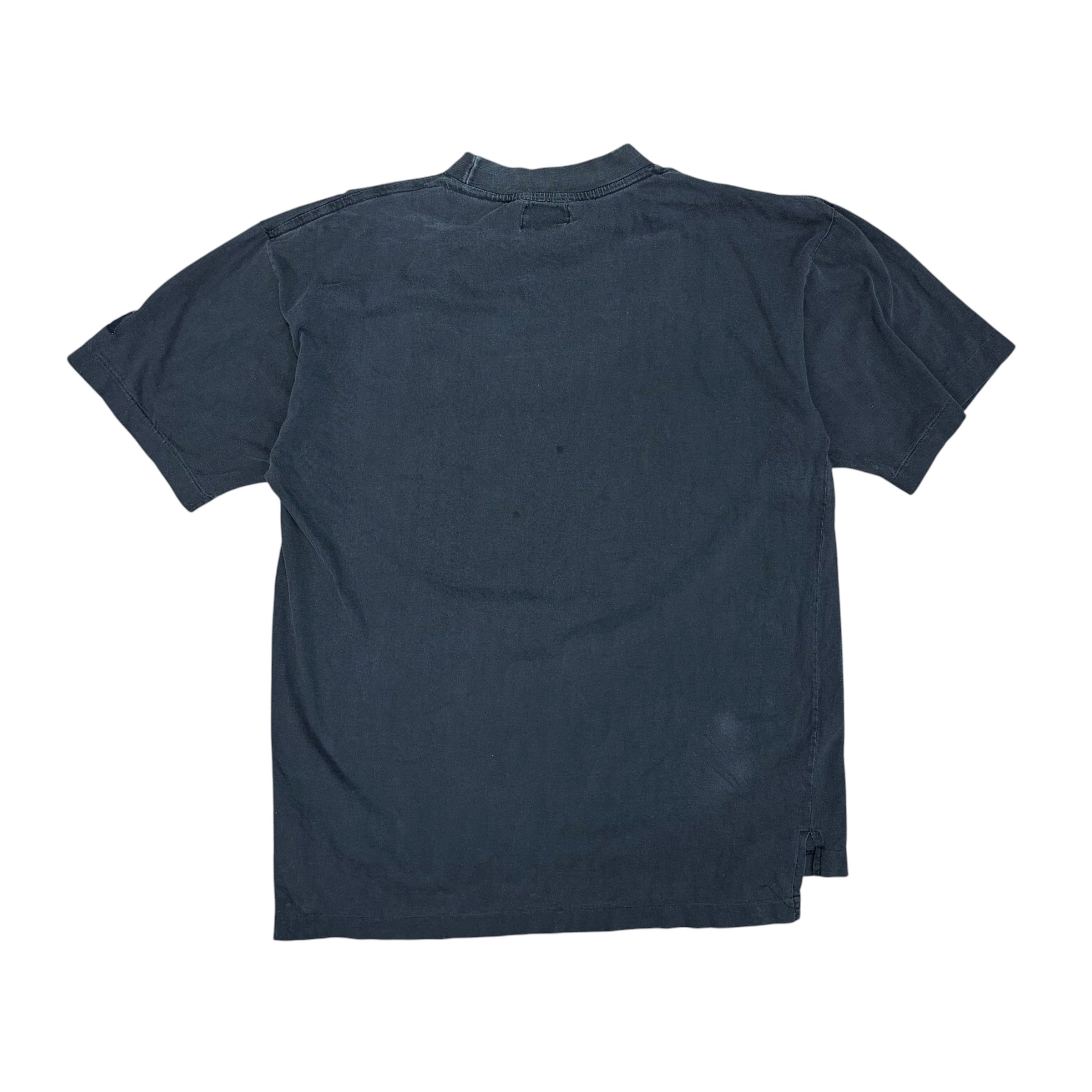 1993 Athletics Software MLB Chicago White Sox Logo Tee Faded Black