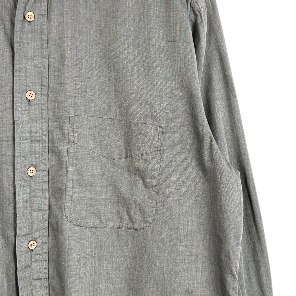 Christian Dior Button Up Dress Shirt Brown