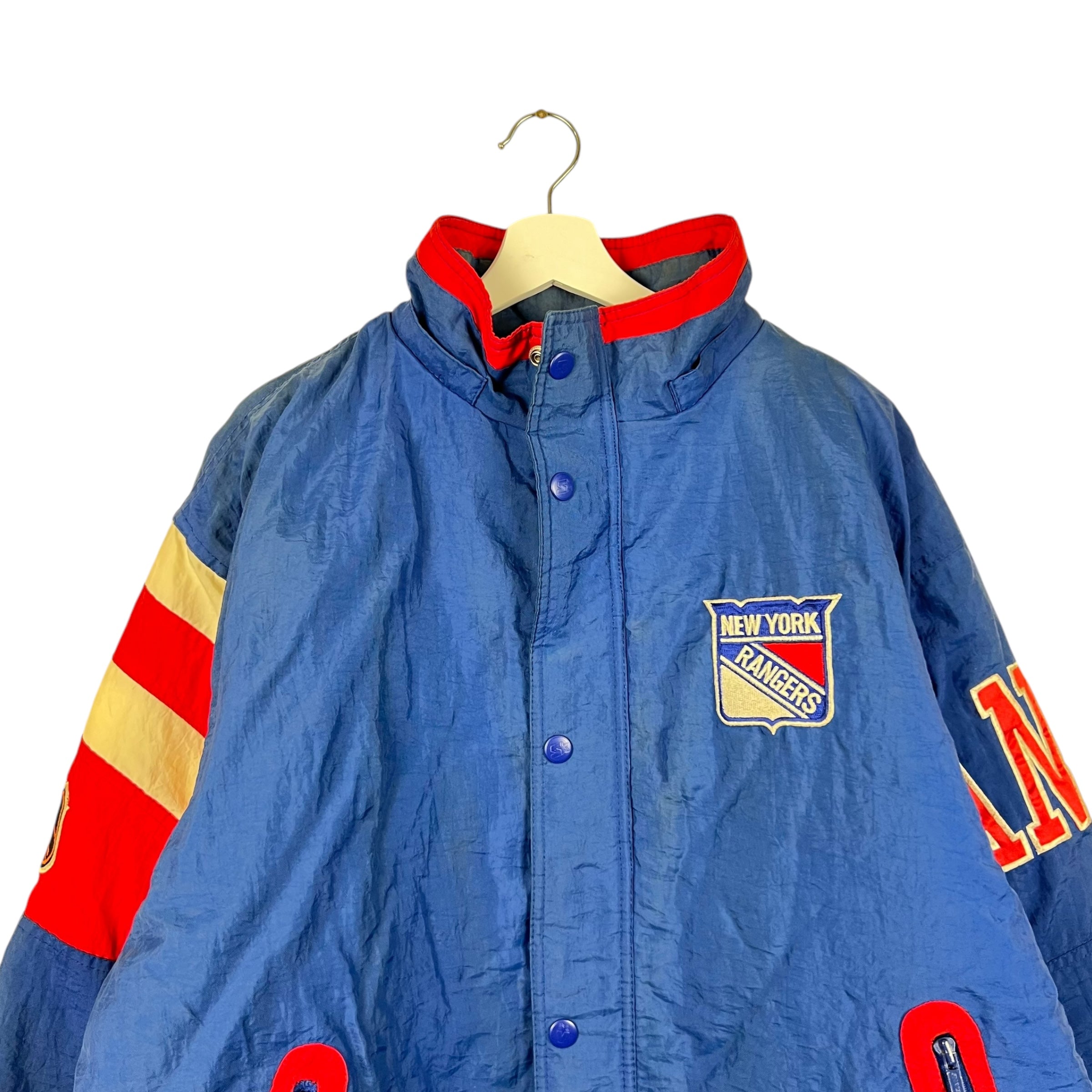 Vintage Starter New York Rangers Stanley Cup Champions Puffer Jacket
