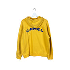 Vintage Camel Cigarettes Arch Logo Hoodie Yellow