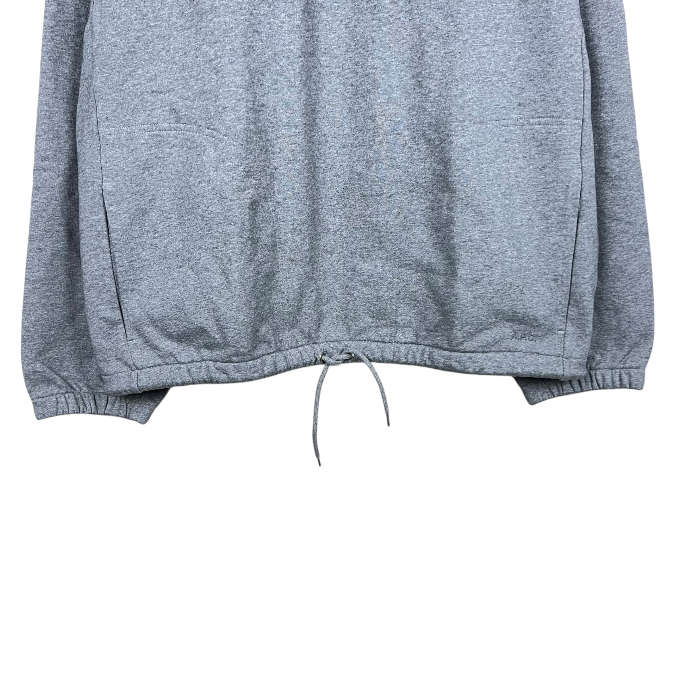 A.P.C. Ethan Hoodie Gray