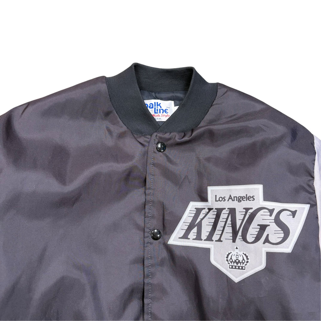 Vintage Chalkline NHL Los Angeles Kings Goalie Satin Jacket
