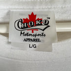Vintage Choko Snap-On Racing “Impossible Pulse” Racing Tee White