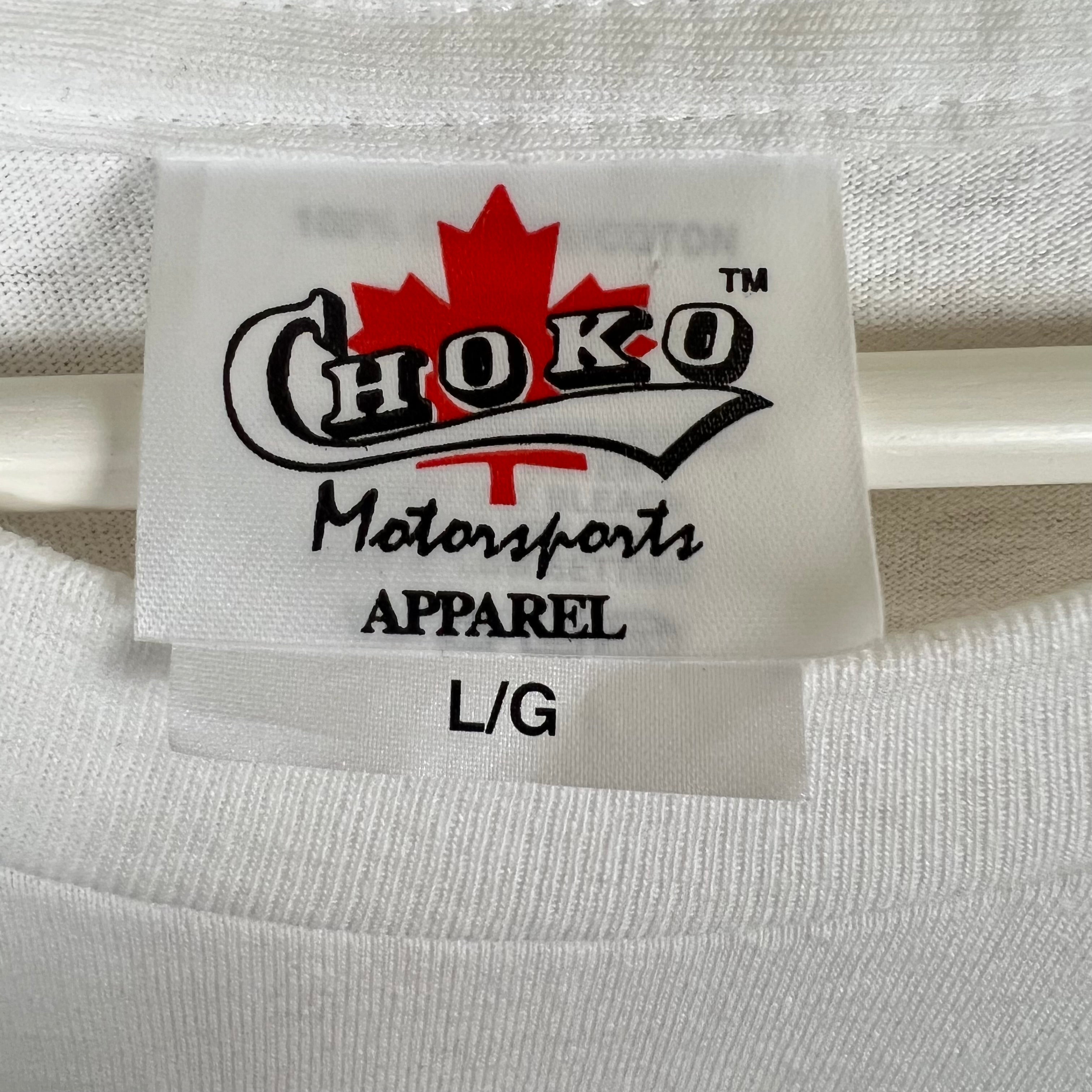 Vintage Choko Snap-On Racing “Impossible Pulse” Racing Tee White