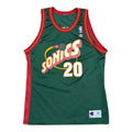 Vintage 90’s Champion NBA Seattle SuperSonics Gary Payton Away Jersey