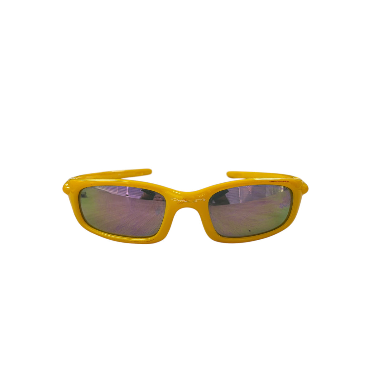 Oakley Kids Rectangle Lens Sunglasses Yellow