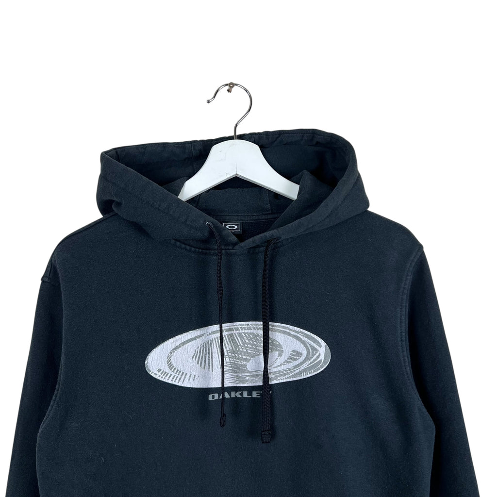 Vintage Oakley Big Logo Hoodie Black