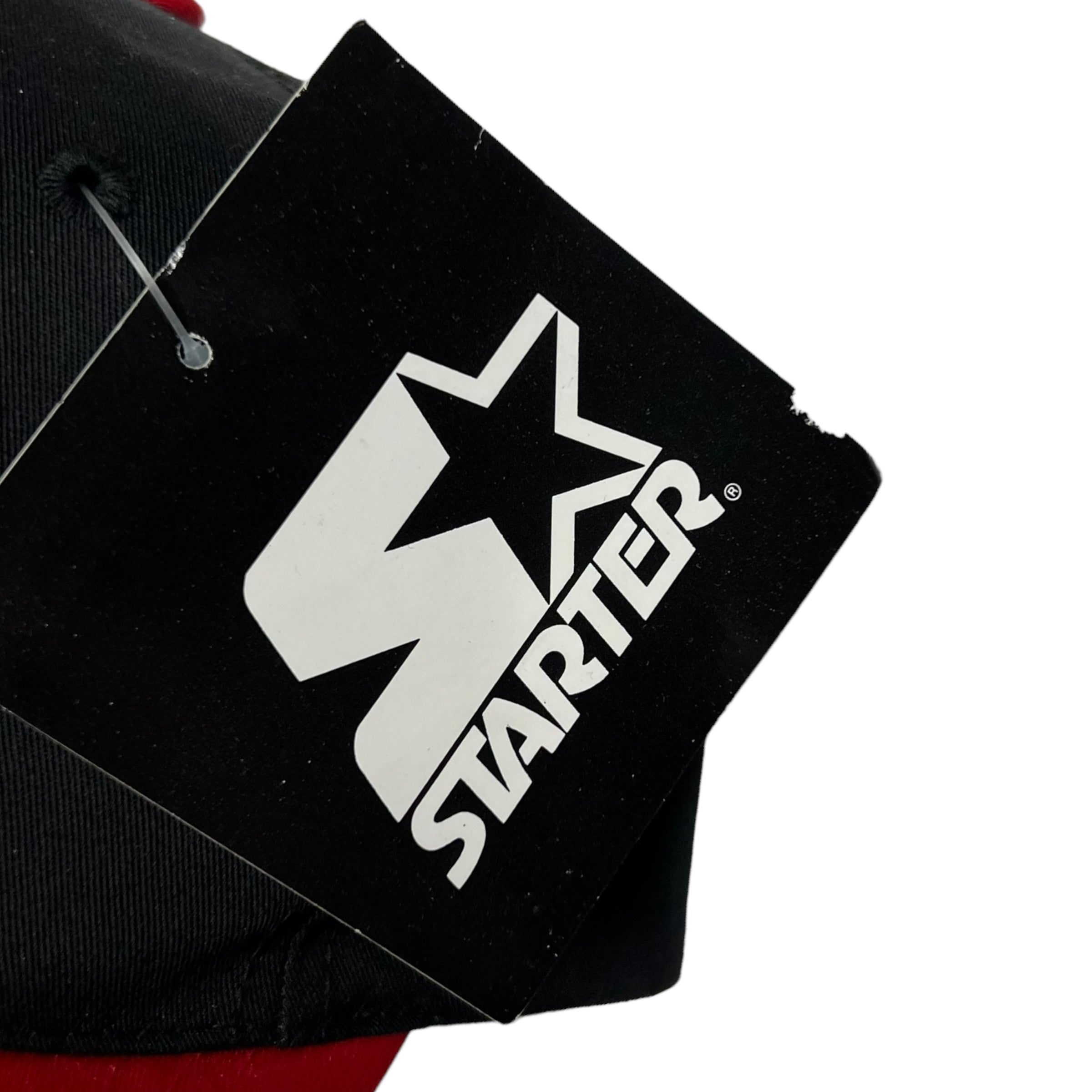 Vintage Starter Niagara Falls Breakers Team Logo SnapBack Black/Red