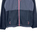 Vintage North Face Women’s Denali Full Zip Jacket Black/Pink